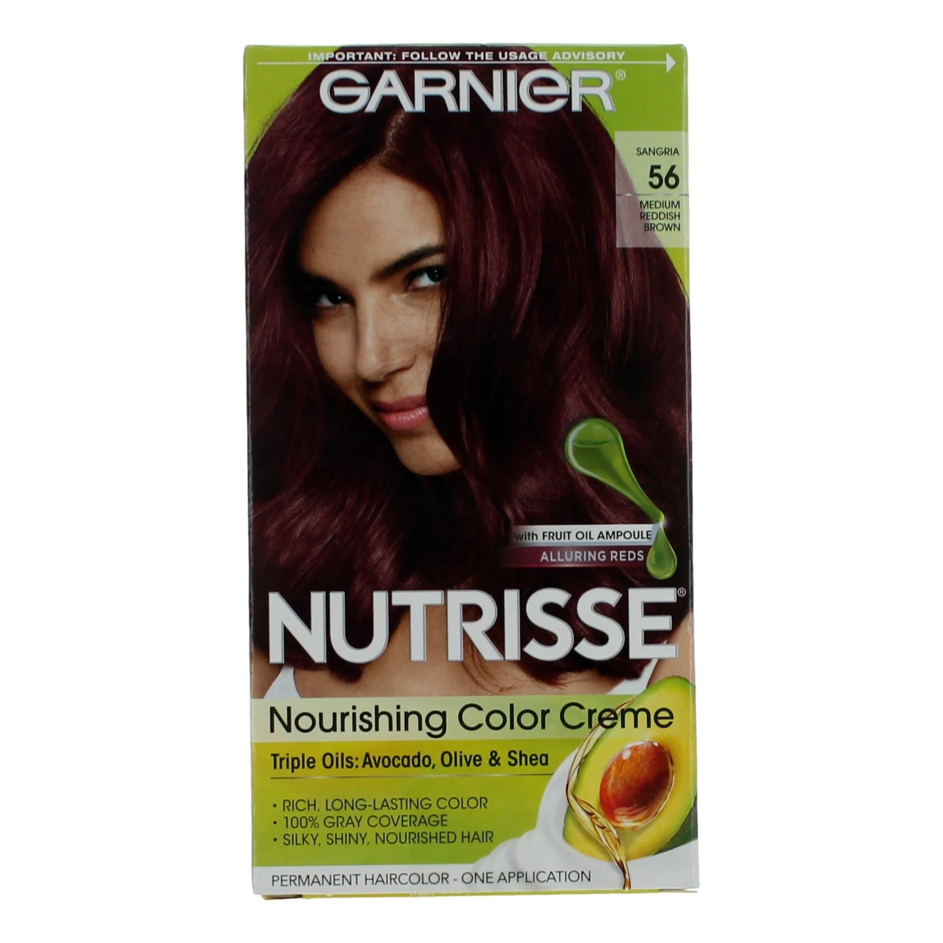 Photo of Garnier Hair Color Nutrisse Coloring Creme by Garnier, Hair Color- Sangria 56